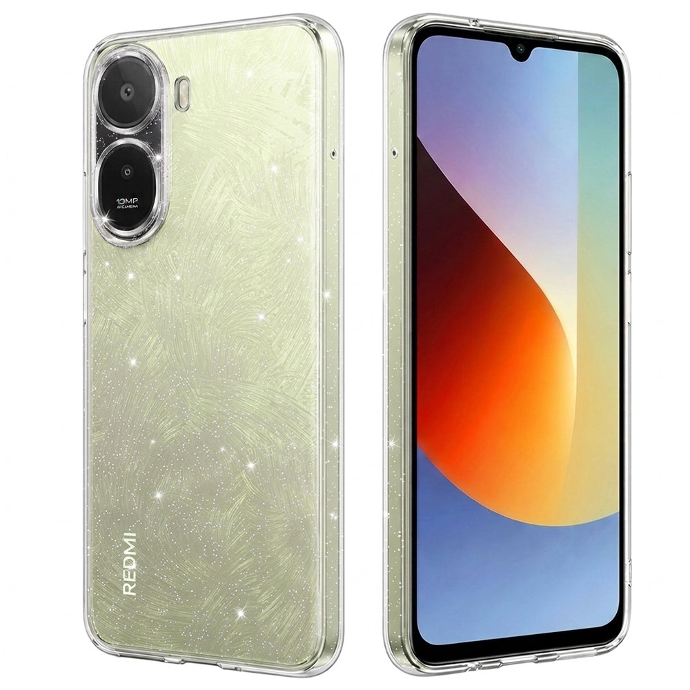 Husa pentru Xiaomi Redmi A7 Pro 4G - Techsuit SparkleSkin Series - Clear