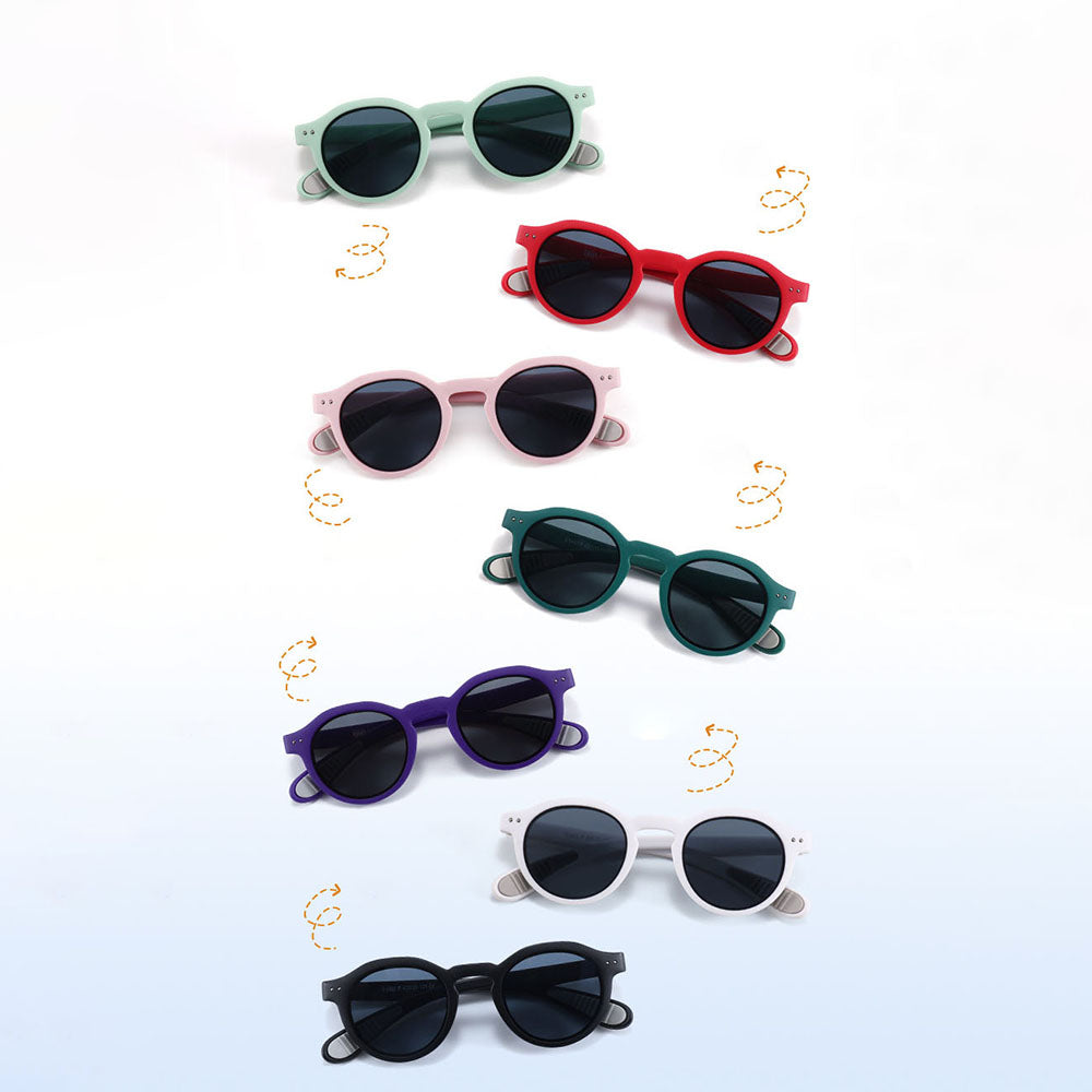 Ochelari de Soare Techsuit (8443), TPEE, Gri, Roșu