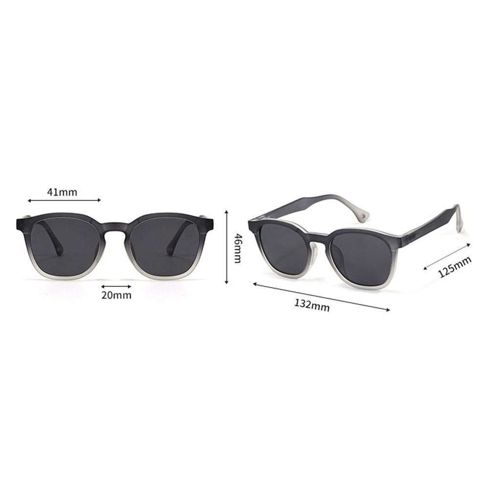 Ochelari de Soare Techsuit (691), TR90, Gri, Albastru