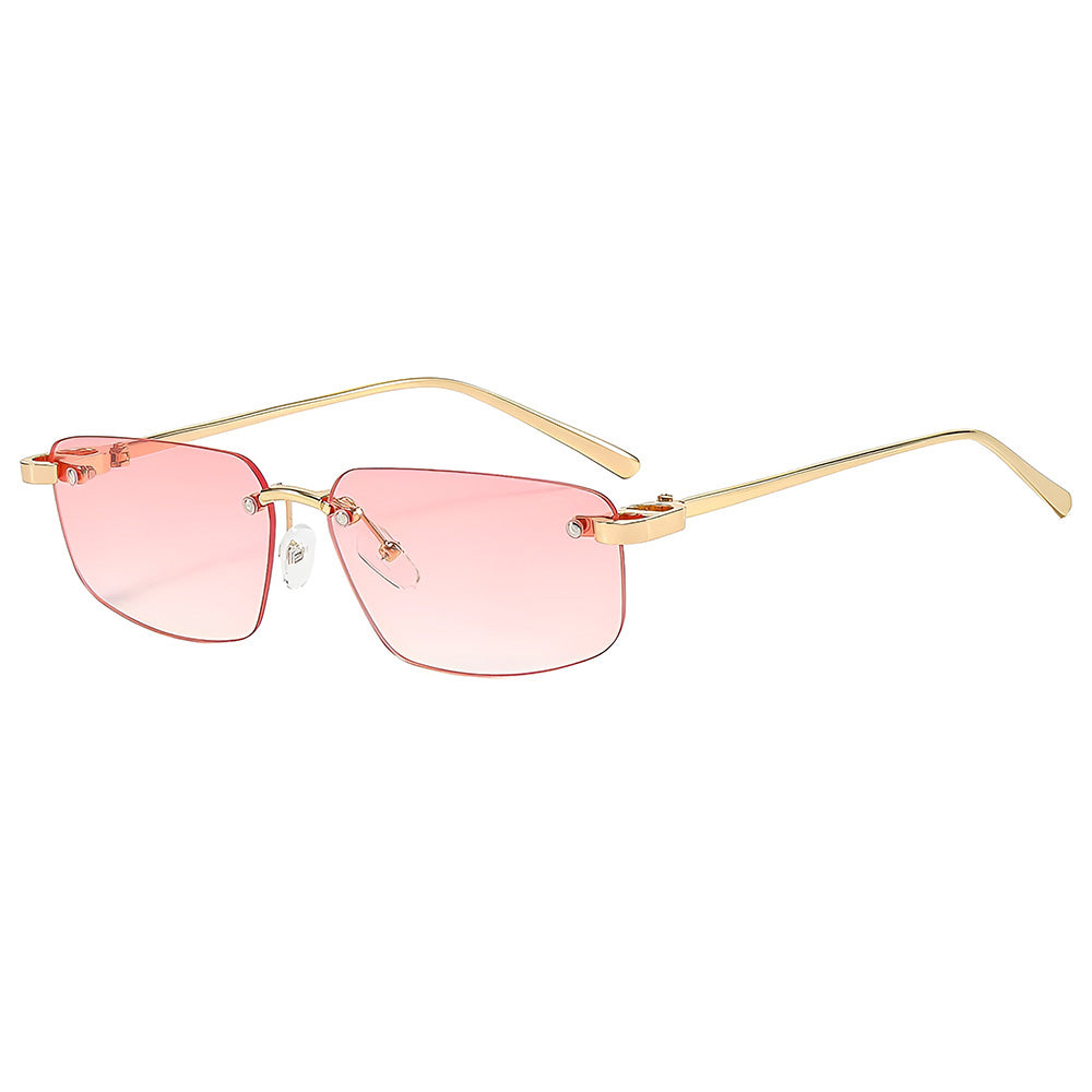 Ochelari de soare Techsuit (S098), Frameless, Roz