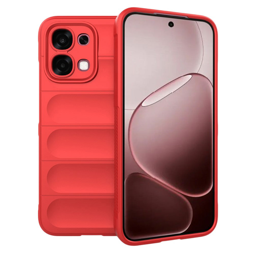 Husa de protectie Techsuit Magic Shield compatibil cu Oppo A6 Pro 4G / Oppo A6 Pro 5G, Roșu