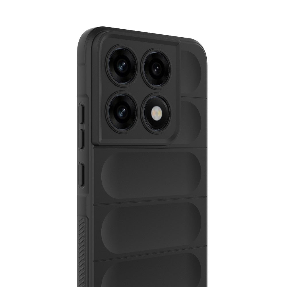 Husa de protectie Techsuit Magic Shield compatibil cu Motorola Edge 70 Pro, Negru