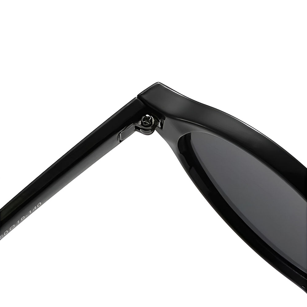 Ochelari de Soare Techsuit (3952), Ovali, Policarbonat, Negru
