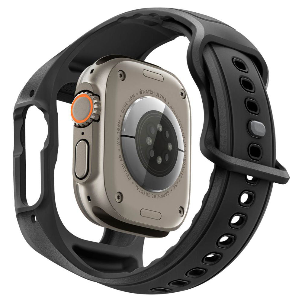 Husa smartwatch Apple Watch Ultra / Ultra 2 / Ultra 3, Negru