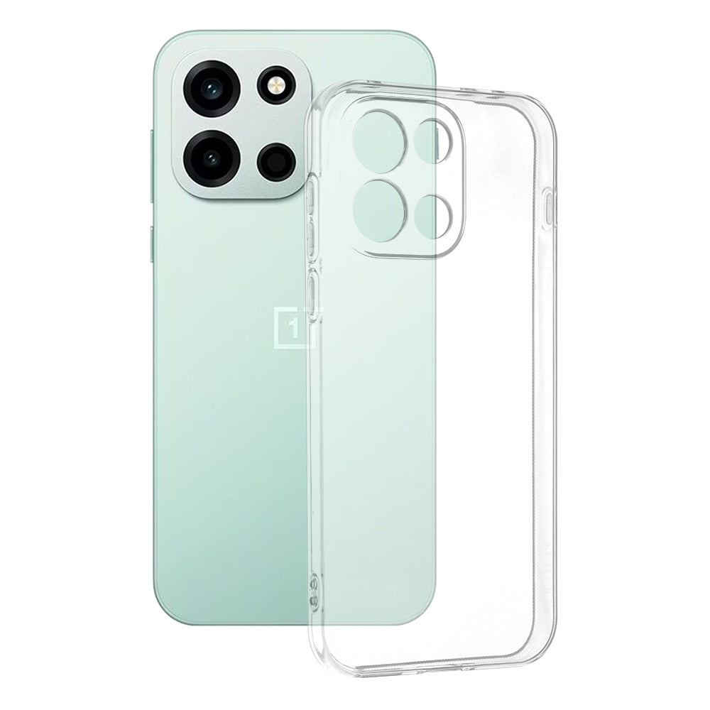 Husa de protectie Techsuit Clear Silicone compatibil cu OnePlus Nord 6, Transparent