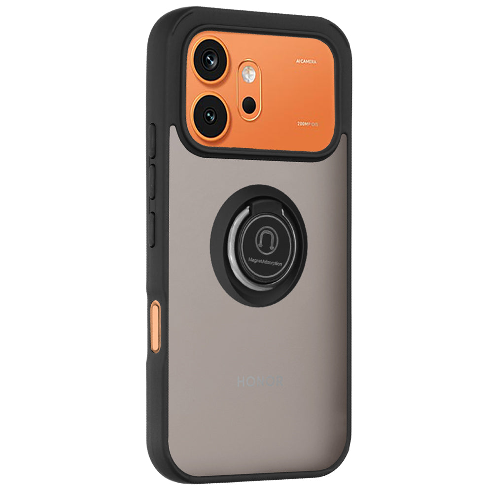 Husa de protectie Techsuit Glinth compatibil cu Honor 600 / 600 Pro, Negru
