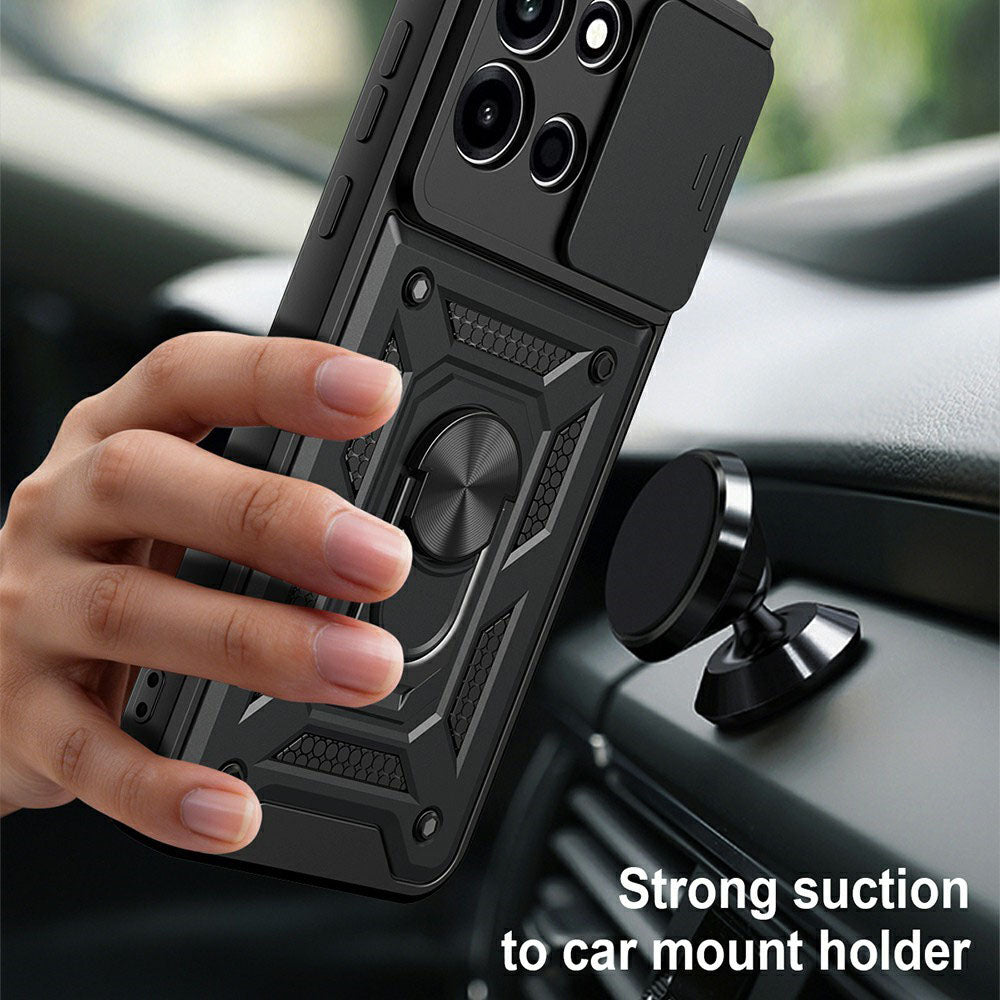 Husa de protectie Techsuit CamShield Series compatibil cu OnePlus Nord 6, Negru