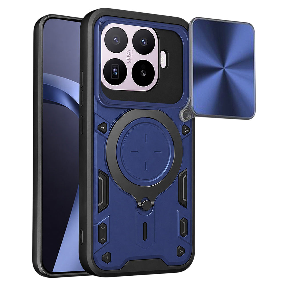 Husa de protectie Techsuit CamGuard Pro compatibil cu Xiaomi 17T Pro, Albastru