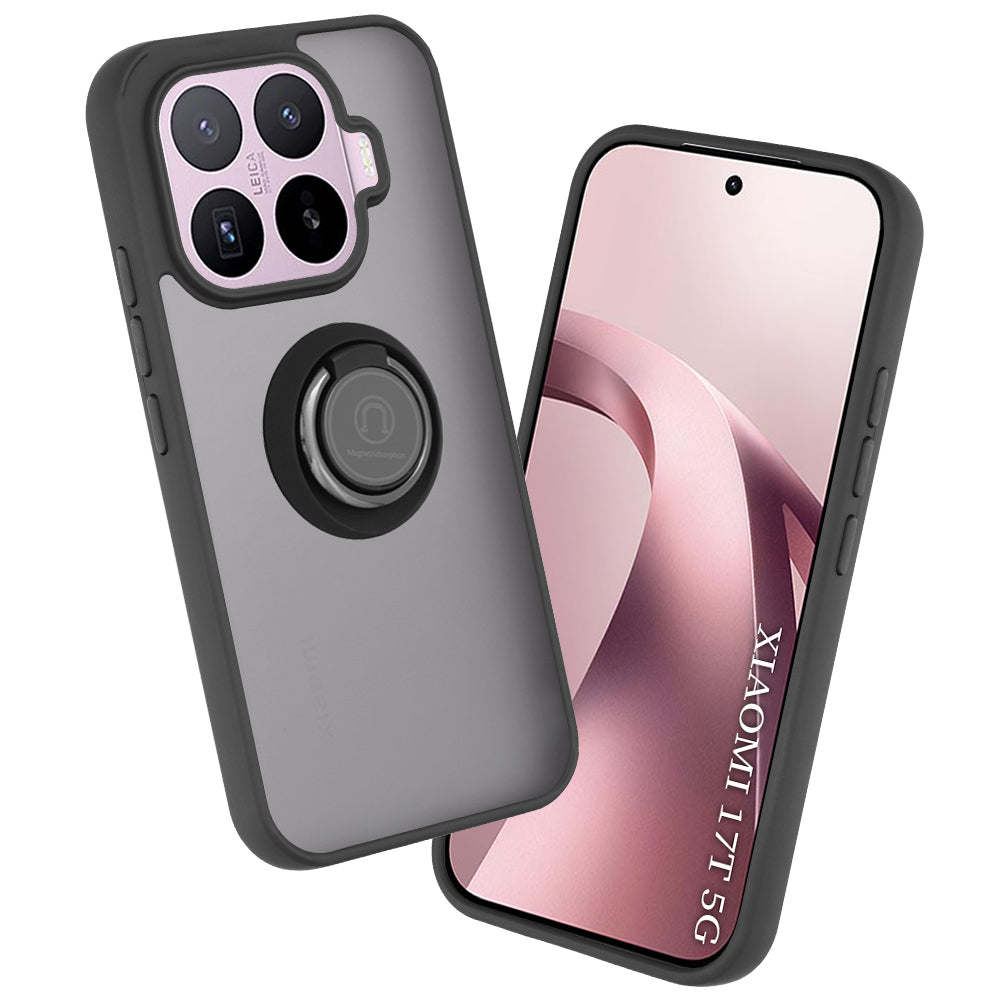 Husa de protectie Techsuit Glinth compatibil cu Xiaomi 17T, Negru