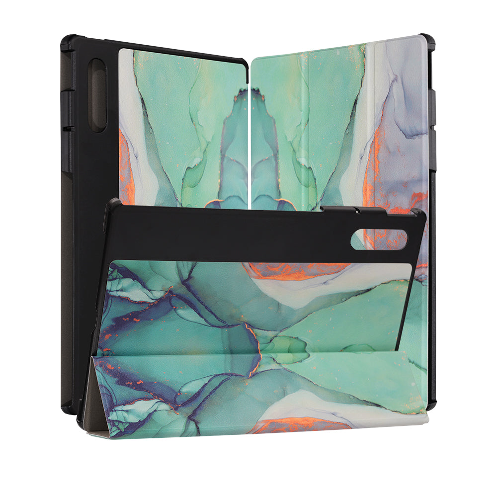 Husa de protectie tableta Techsuit FoldPro compatibil cu Lenovo Yoga Tab Plus 12.7, Verde