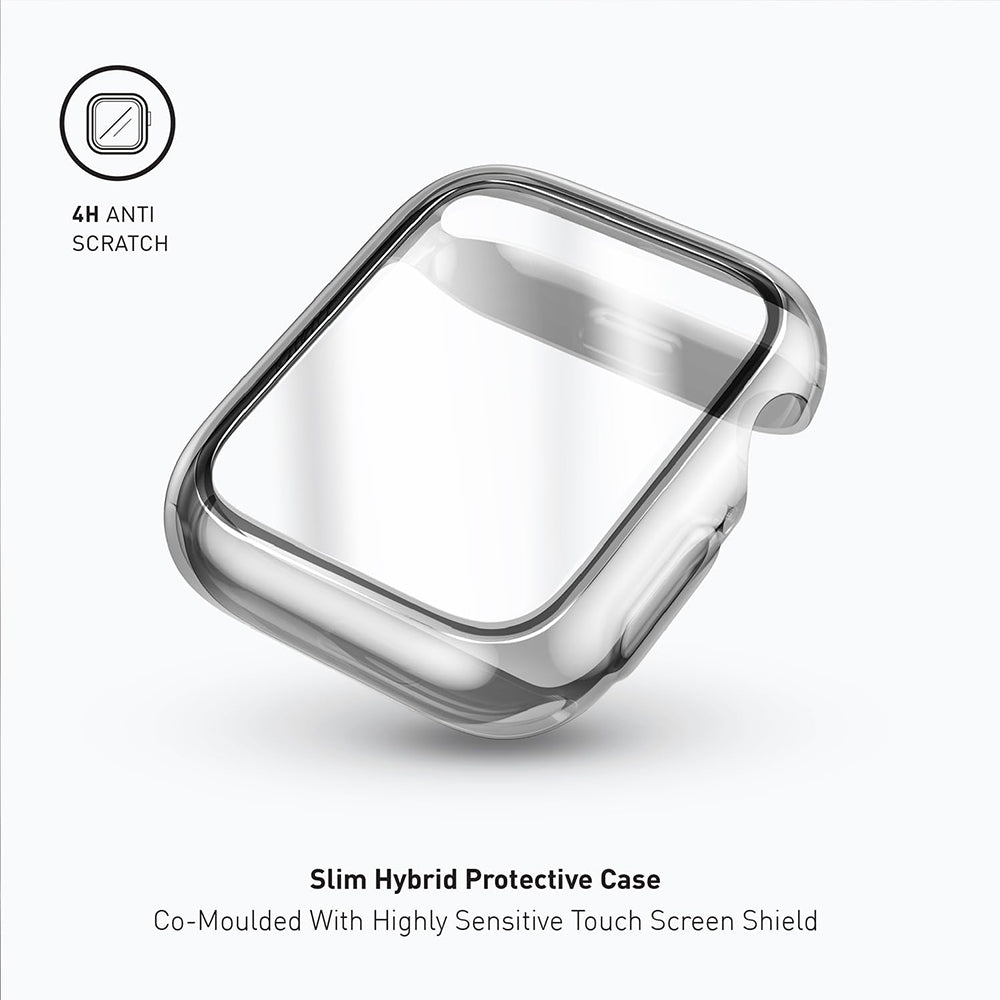 Husa smartwatch Apple Watch 11 42mm, Transparent