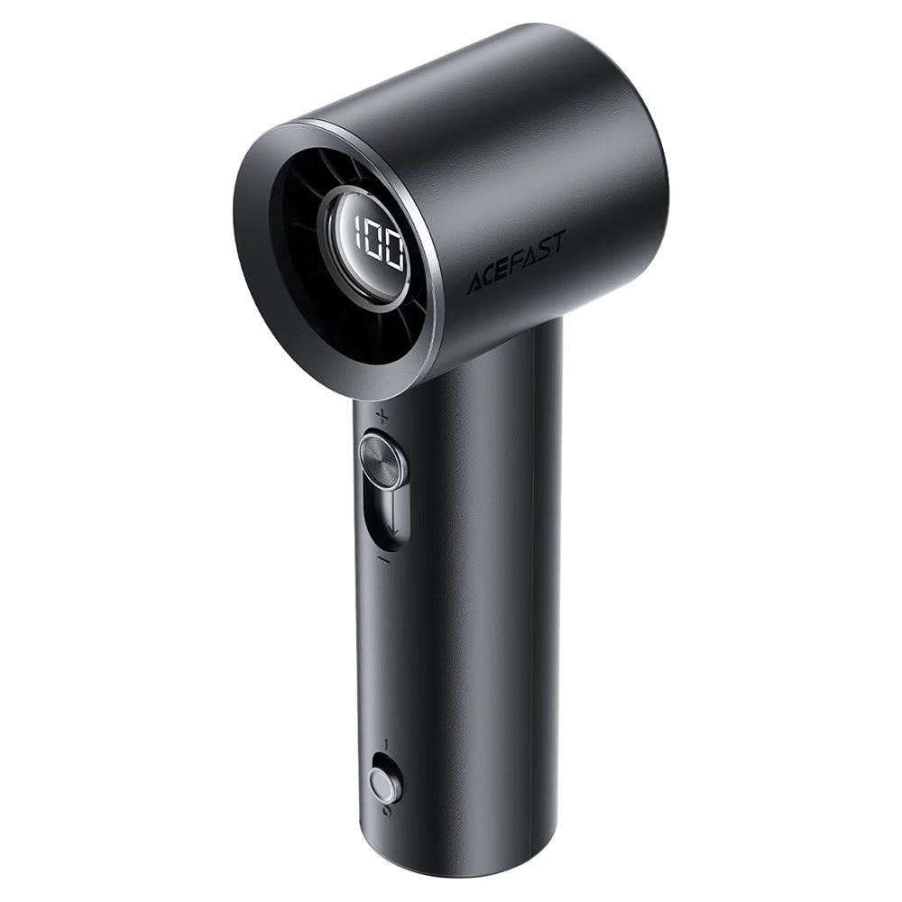Ventilator Portabil Acefast YF1, 1800mAh, 19500rpm, Negru