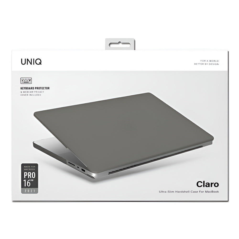 Husa UNIQ Claro MacBook Pro 16" (2021 / 2023 / 2024 / 2026), Policarbonat, Transparent