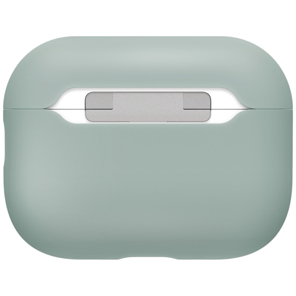 Husa Casti UNIQ Lino Hybrid (AirPods Pro 3), Silicon, Verde