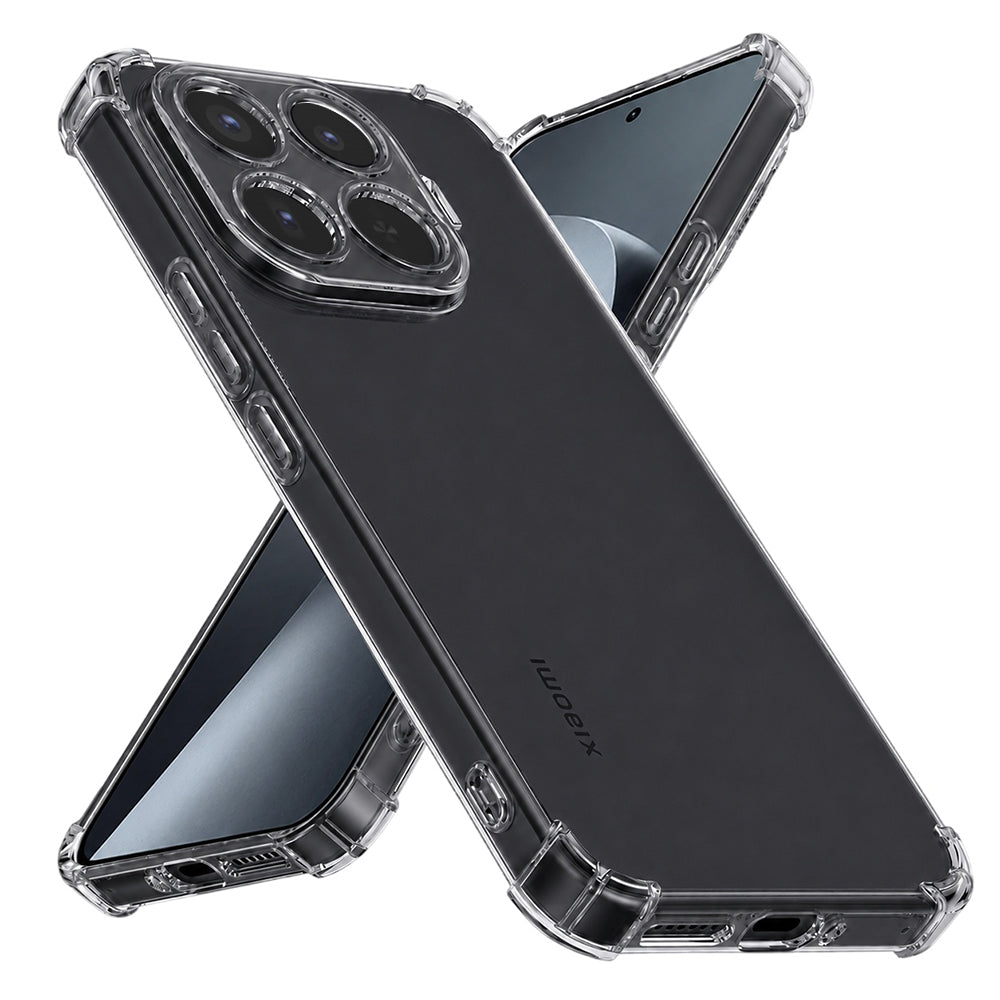 Husa de protectie Techsuit Shockproof Clear Silicone compatibil cu Xiaomi 17T Pro, Transparent