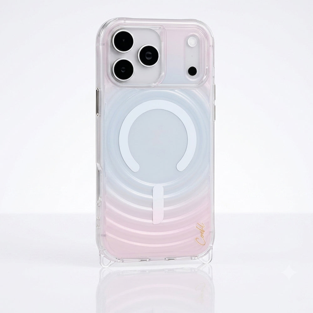 Husa de protectie UNIQ Coehl MagClick compatibil cu iPhone 17 Pro Max, Roz
