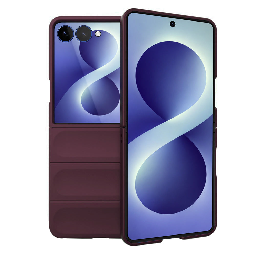 Husa de protectie Techsuit Magic Shield compatibil cu Samsung Galaxy Z Flip8, Bordeaux