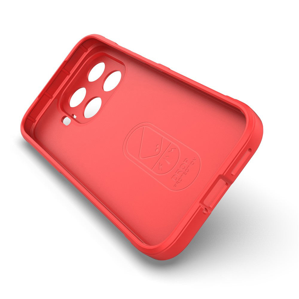 Husa de protectie Techsuit Magic Shield compatibil cu Xiaomi 17T, Roșu