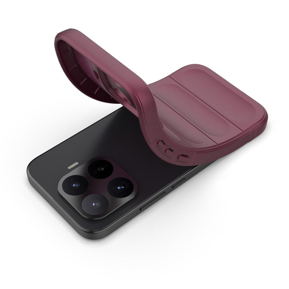 Husa de protectie Techsuit Magic Shield compatibil cu Xiaomi 17T, Bordeaux