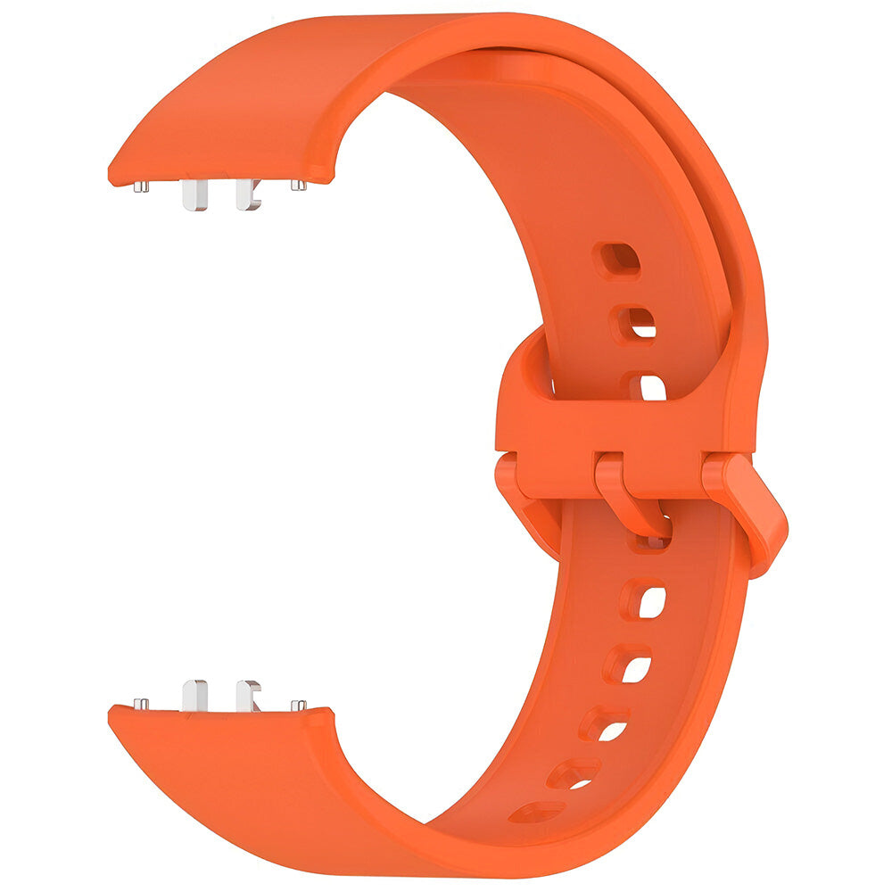 Curea smartwatch Techsuit compatibil cu Samsung Galaxy Fit3, Portocaliu