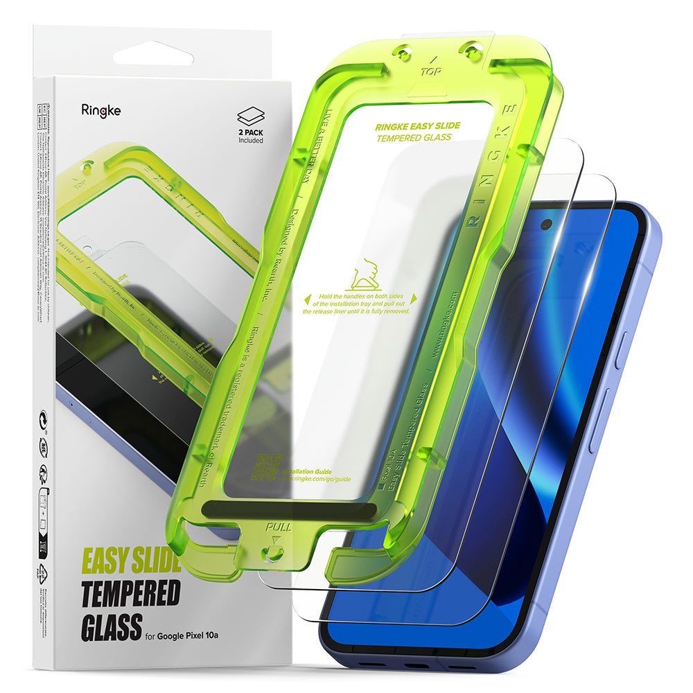 Folie de protectie Ringke Easy Slide compatibil cu Google Pixel 10a, Transparent