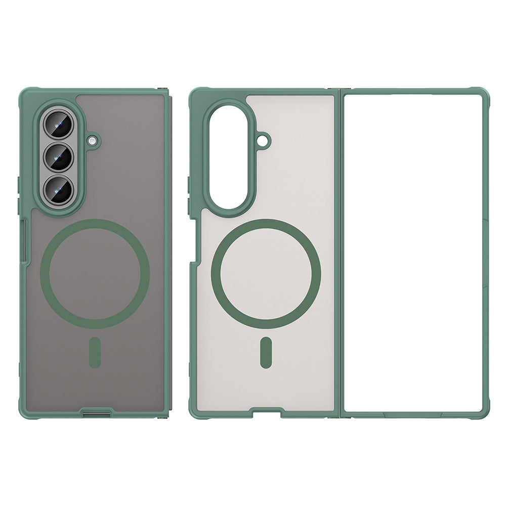 Husa de protectie Techsuit HaloFrost II MagSafe compatibil cu Samsung Galaxy Z Fold8 Ultra, Verde