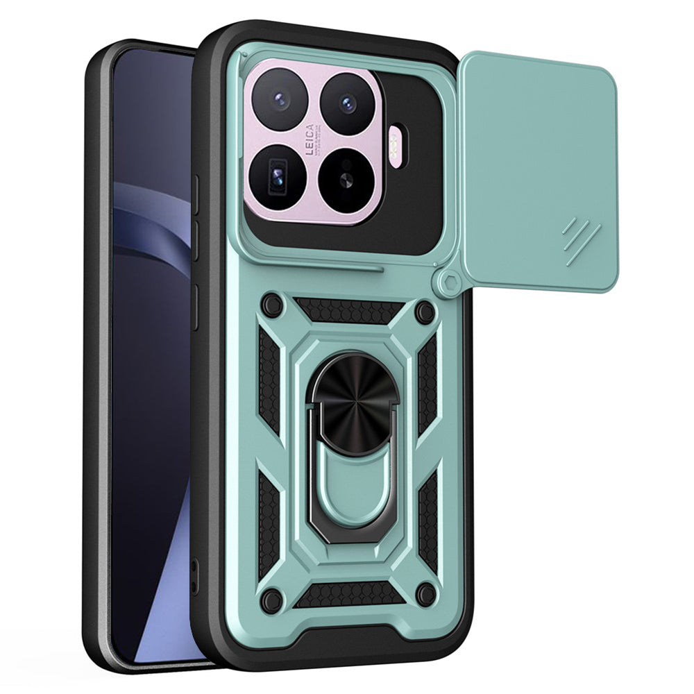 Husa de protectie Techsuit CamShield Series compatibil cu Xiaomi 17T Pro, Verde