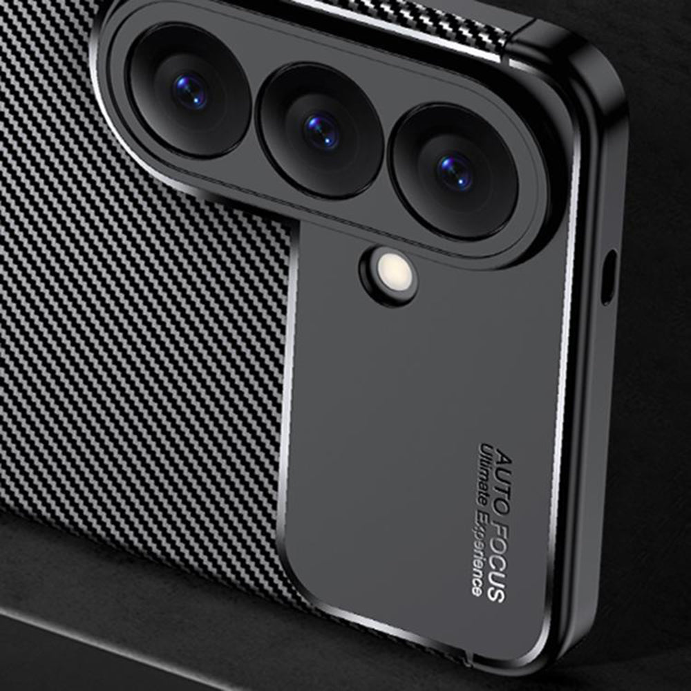 Husa de protectie Techsuit CarbonFiber compatibil cu Samsung Galaxy A27 5G, Negru