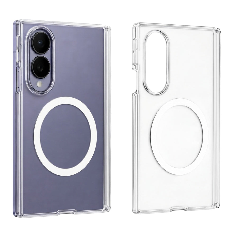 Husa de protectie Blueo Crystal Pro compatibil cu Samsung Galaxy Z Fold8, Transparent