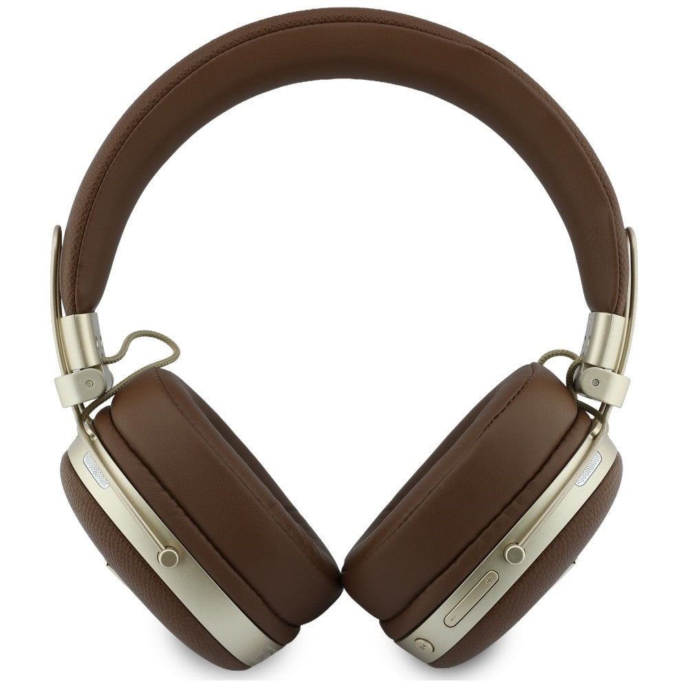 Casti Wireless Guess Grained Triangle Logo (GUBHP72PGTCSW), Bluetooth ENC, Maro