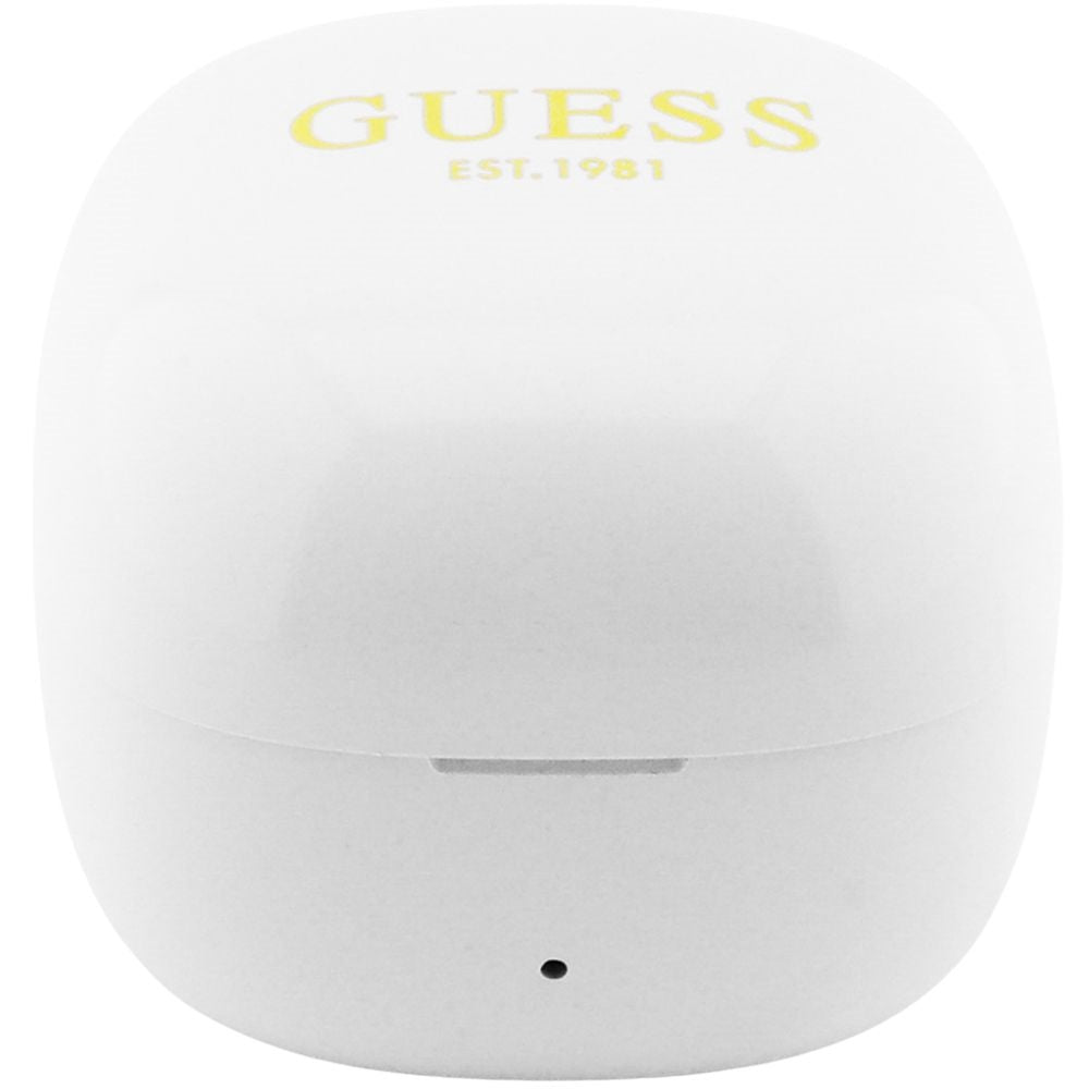 Casti Wireless Guess Mini Classic (GUTWSW85LEEH), Open-ear, Bluetooth, Alb