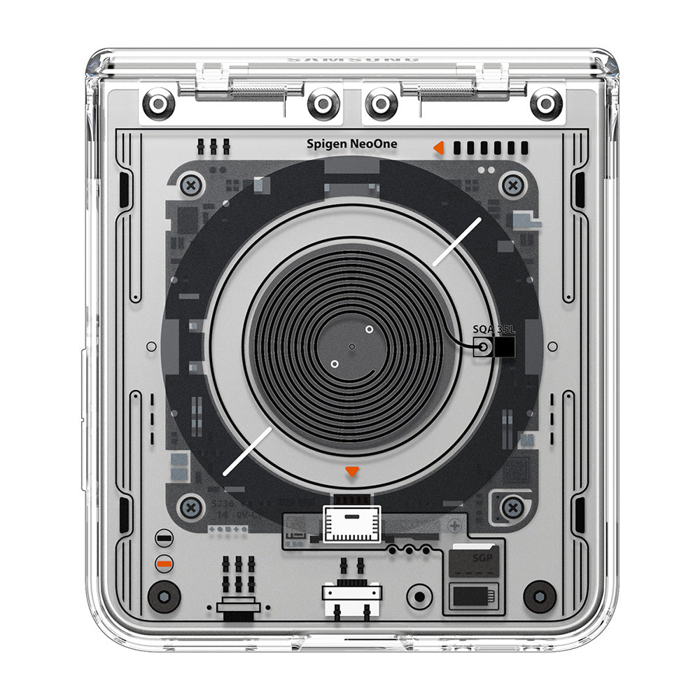 Husa de protectie Spigen Ultra Hybrid Pro compatibil cu Samsung Galaxy Z Flip8, Gri