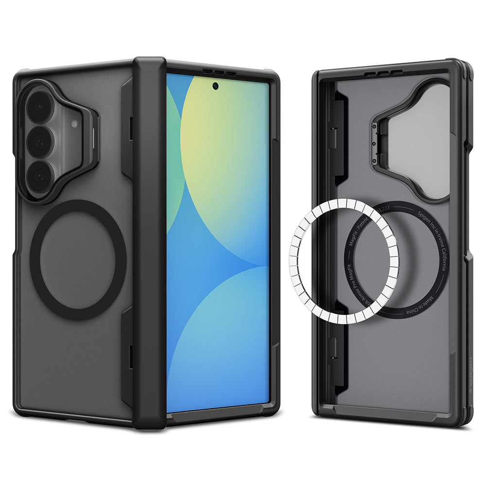 Husa de protectie Spigen Optik Armor Pro compatibil cu Samsung Galaxy Z Fold8 Ultra, Negru