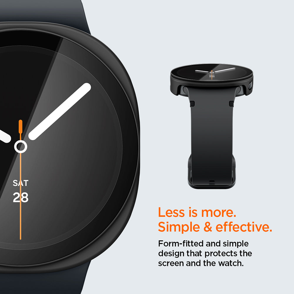 Husa smartwatch Samsung Galaxy Watch8 44mm / Watch9 44mm, Negru