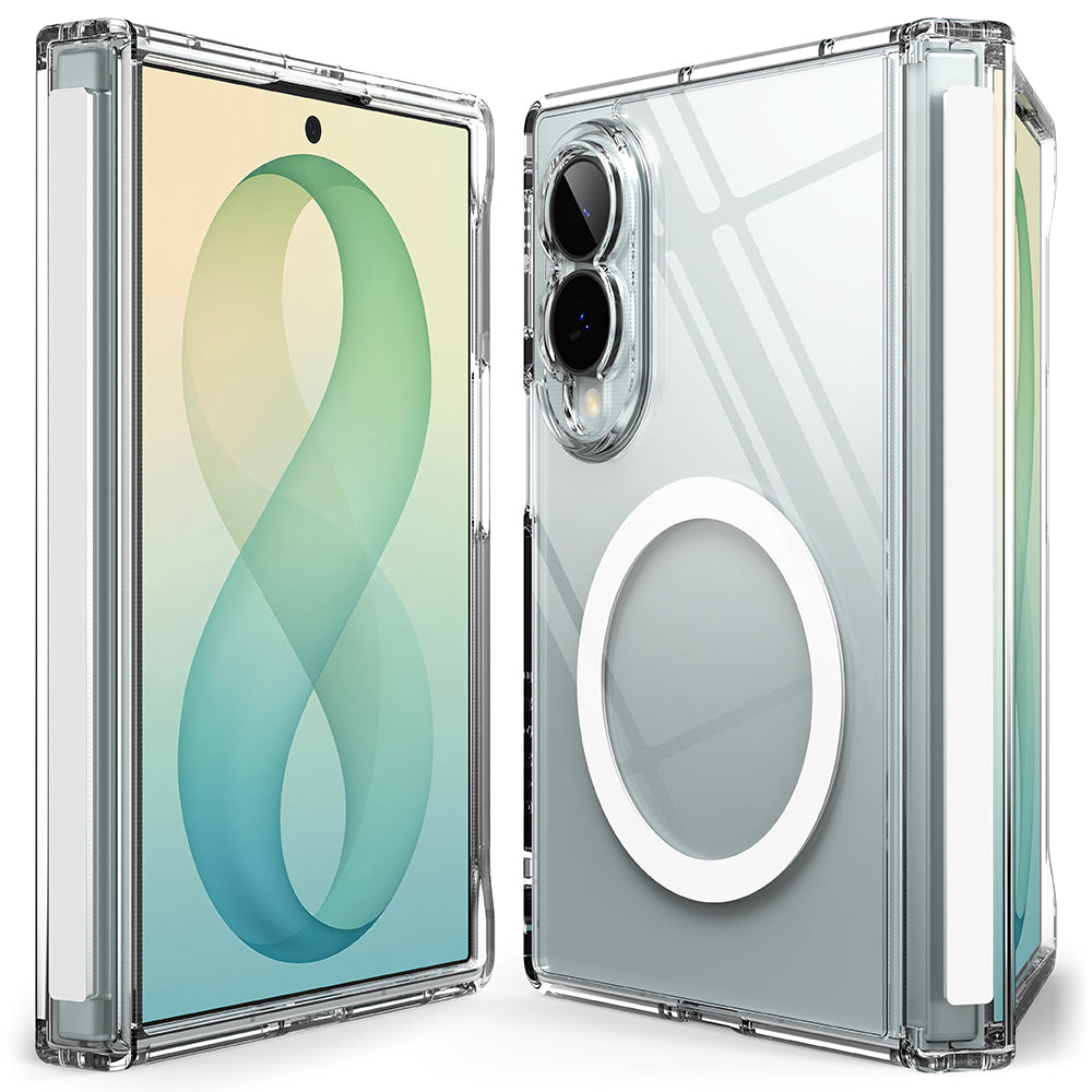 Husa de protectie Ringke Fusion compatibil cu Samsung Galaxy Z Fold8, Transparent