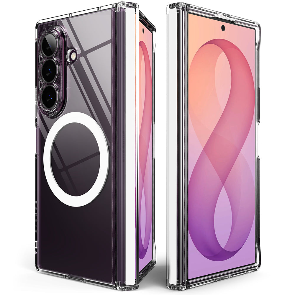 Husa de protectie Ringke Fusion compatibil cu Samsung Galaxy Z Fold8 Ultra, Transparent