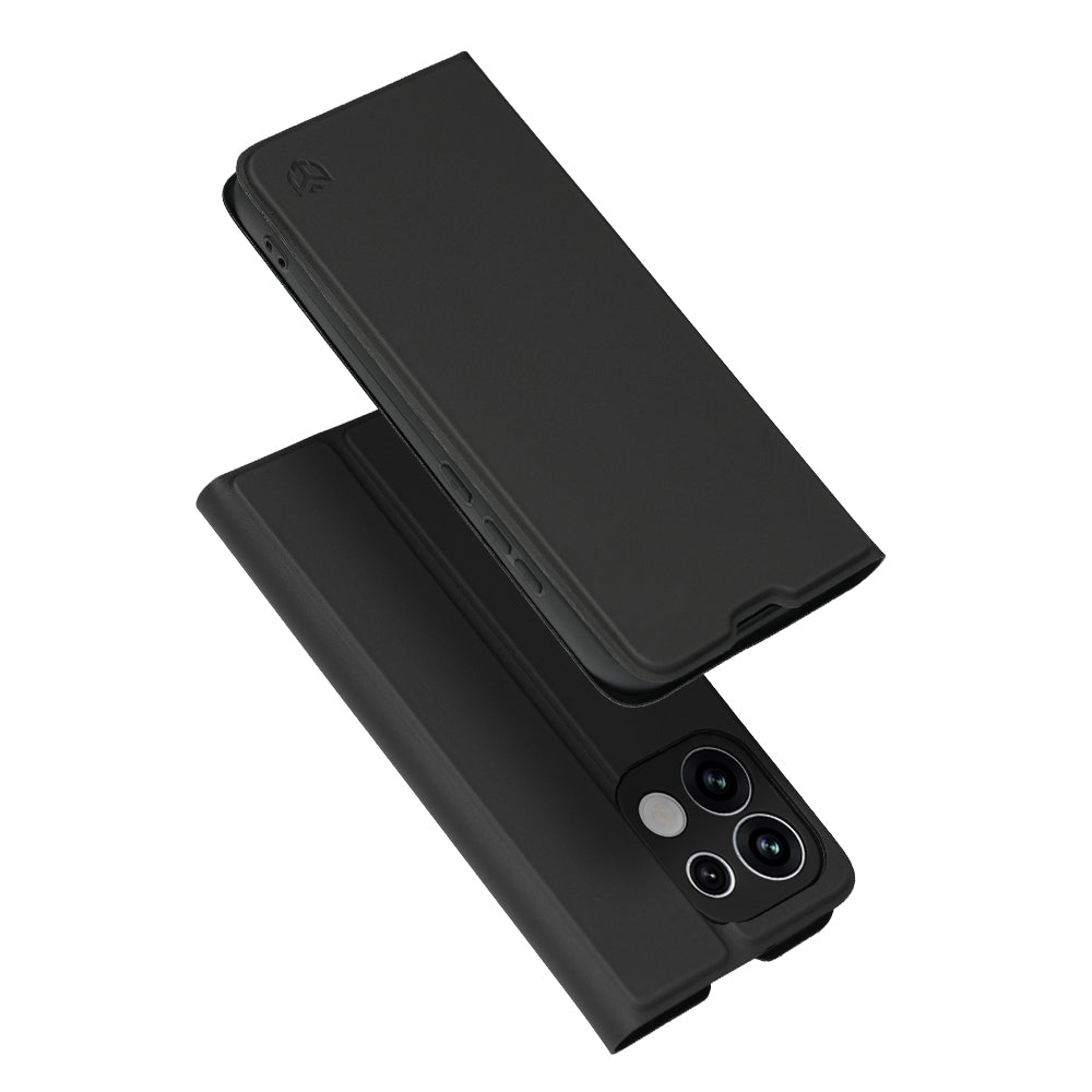 Husa de protectie Techsuit Magskin Book compatibil cu Oppo Reno16 Pro, Negru