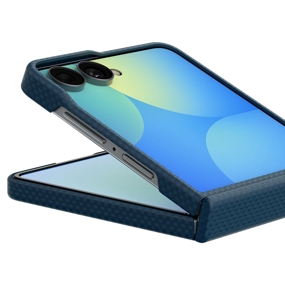 Husa de protectie Spigen Air Skin compatibil cu Samsung Galaxy Z Flip8, Albastru