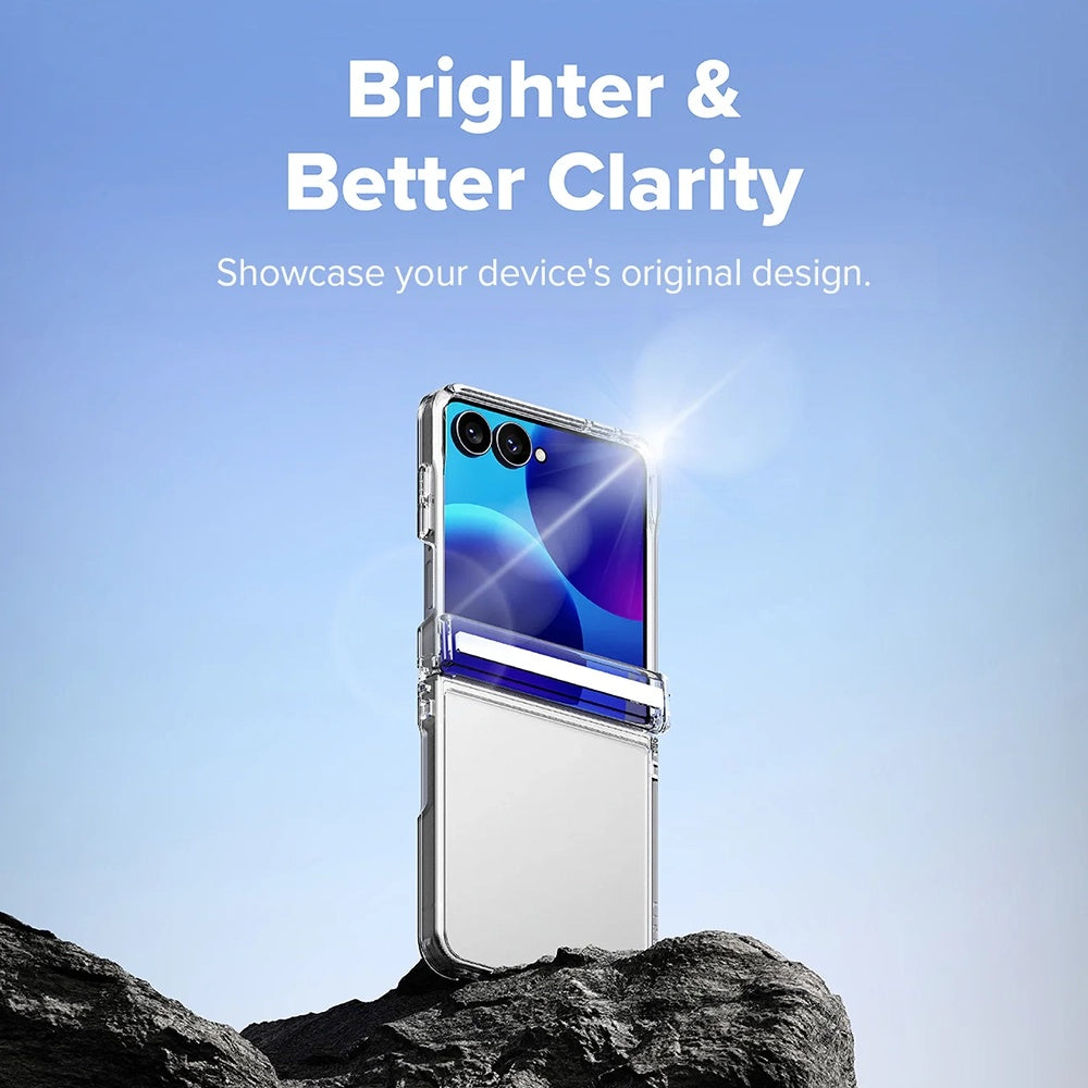 Husa de protectie Ringke Fusion compatibil cu Samsung Galaxy Z Flip8, Transparent