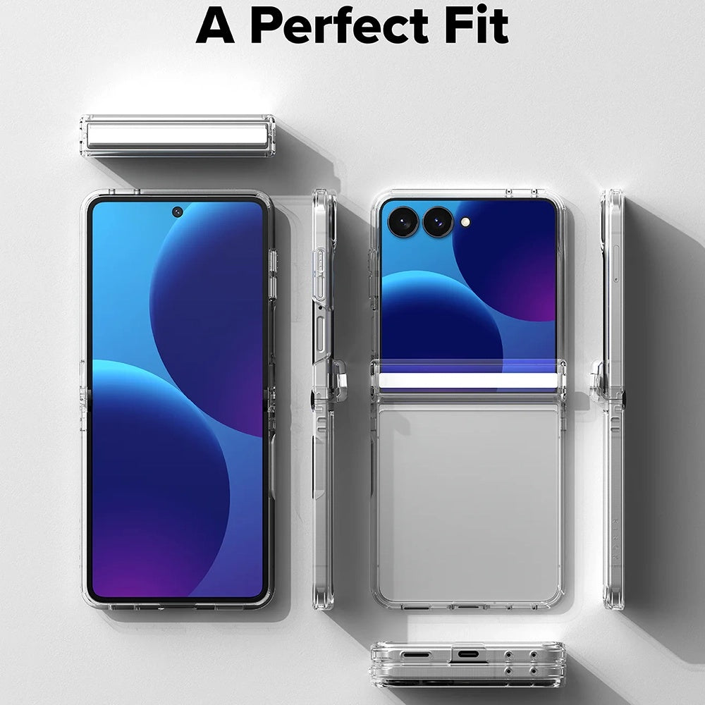 Husa de protectie Ringke Fusion compatibil cu Samsung Galaxy Z Flip8, Transparent