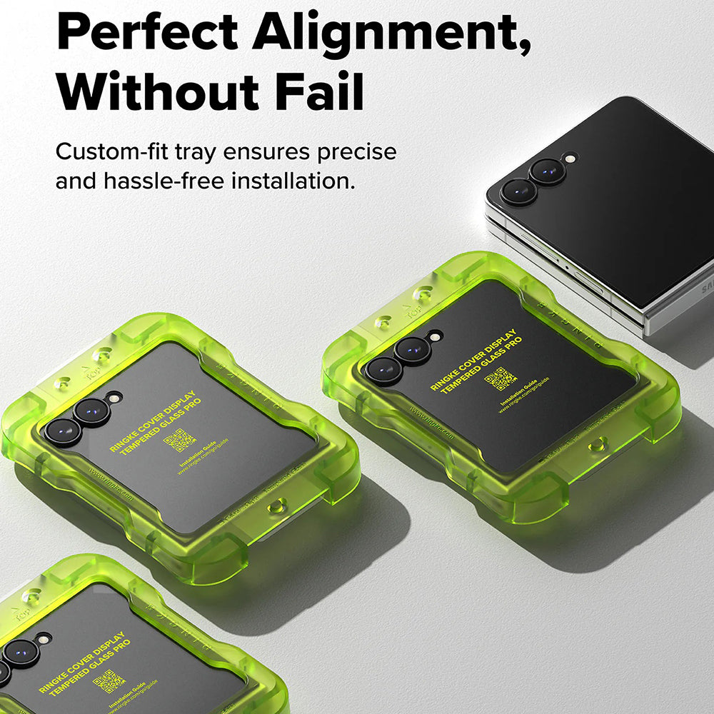 Folie de protectie Ringke compatibil cu Samsung Galaxy Z Flip8, Transparent