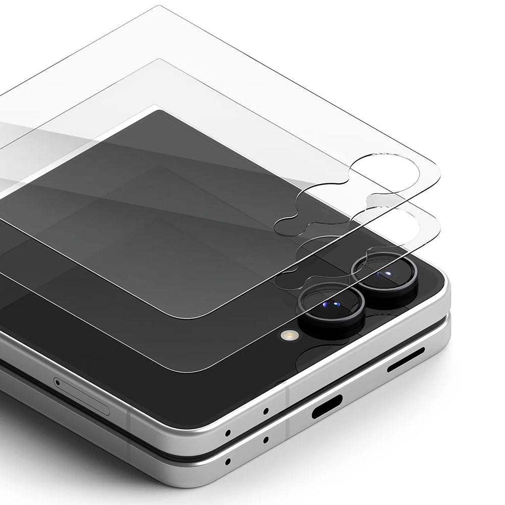 Folie de protectie Ringke compatibil cu Samsung Galaxy Z Flip8, Transparent