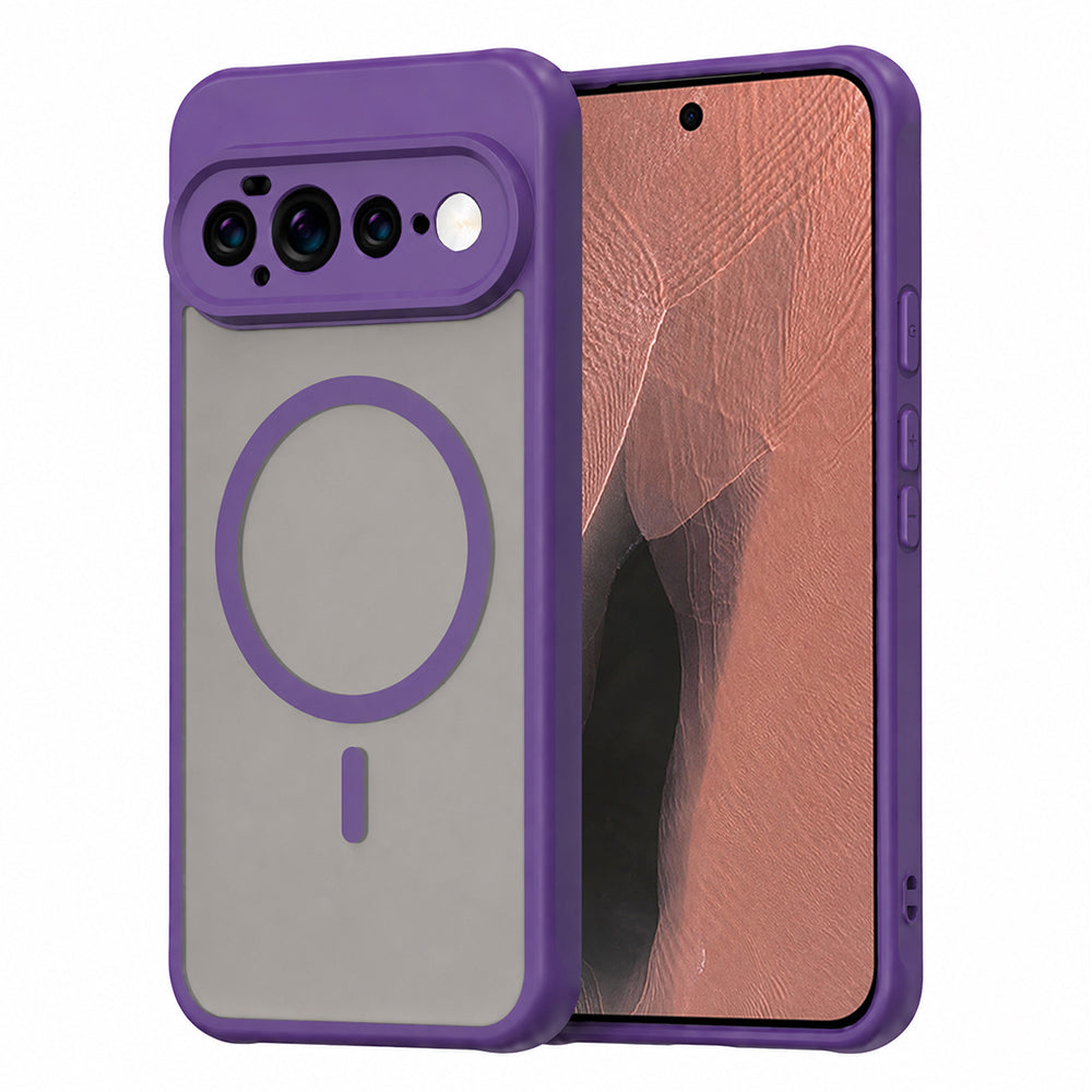 Husa de protectie Techsuit HaloFrost II MagSafe compatibil cu Google Pixel 11 Pro XL, Mov