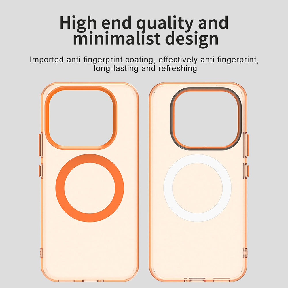 Husa de protectie Techsuit CandyCase MagSafe compatibil cu Xiaomi 17T Pro, Portocaliu