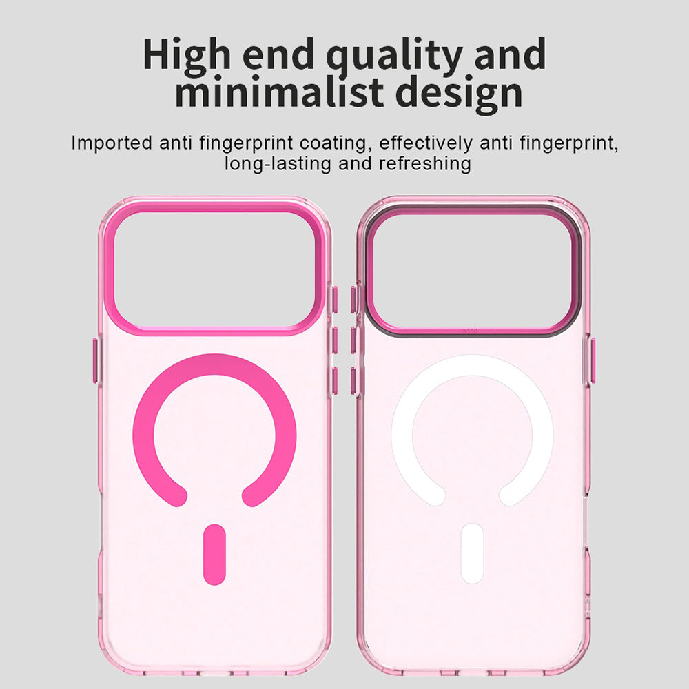 Husa de protectie Techsuit CandyCase MagSafe compatibil cu iPhone 18 Pro / iPhone 17 Pro, Roz