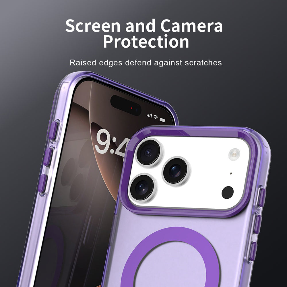 Husa de protectie Techsuit CandyCase MagSafe compatibil cu iPhone 18 Pro Max / iPhone 17 Pro Max, Mov