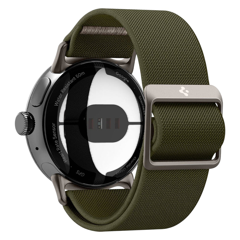 Curea smartwatch Spigen Lite Fit compatibil cu Google Pixel Watch / Watch 2 / Watch 3 41mm, Kaki