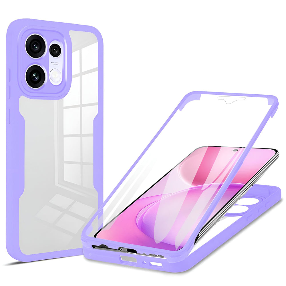 Husa de protectie Techsuit ColorVerse 360 Series compatibil cu Oppo Reno16 F / Reno16 FS, Mov