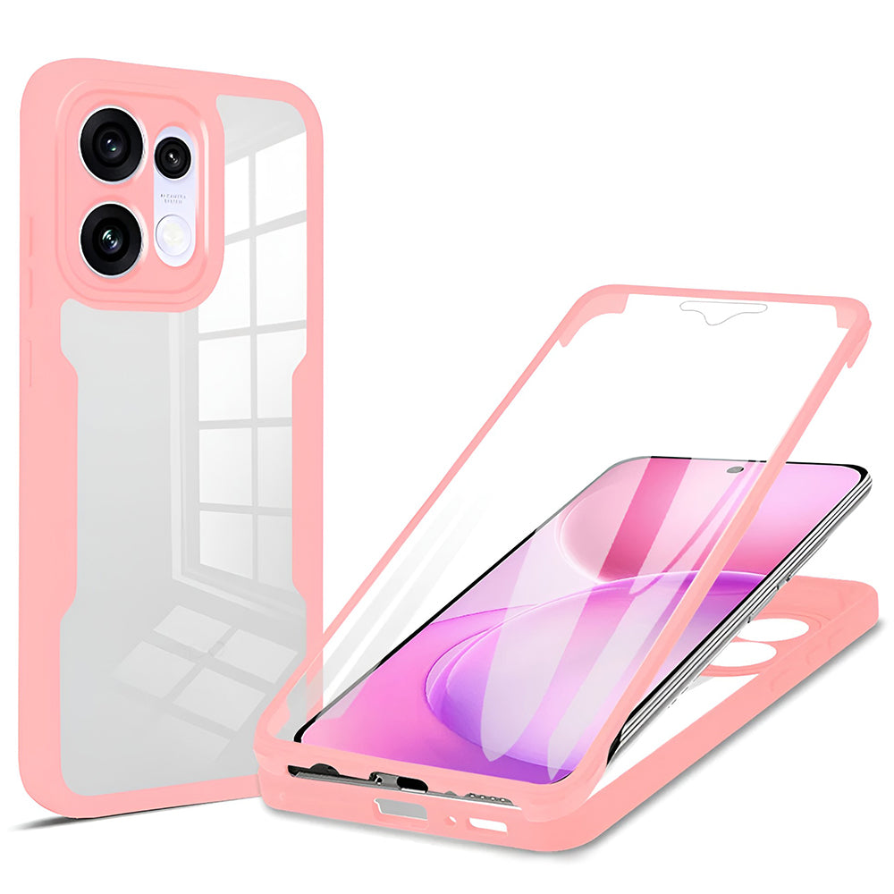 Husa de protectie Techsuit ColorVerse 360 Series compatibil cu Oppo Reno16 F / Reno16 FS, Roz