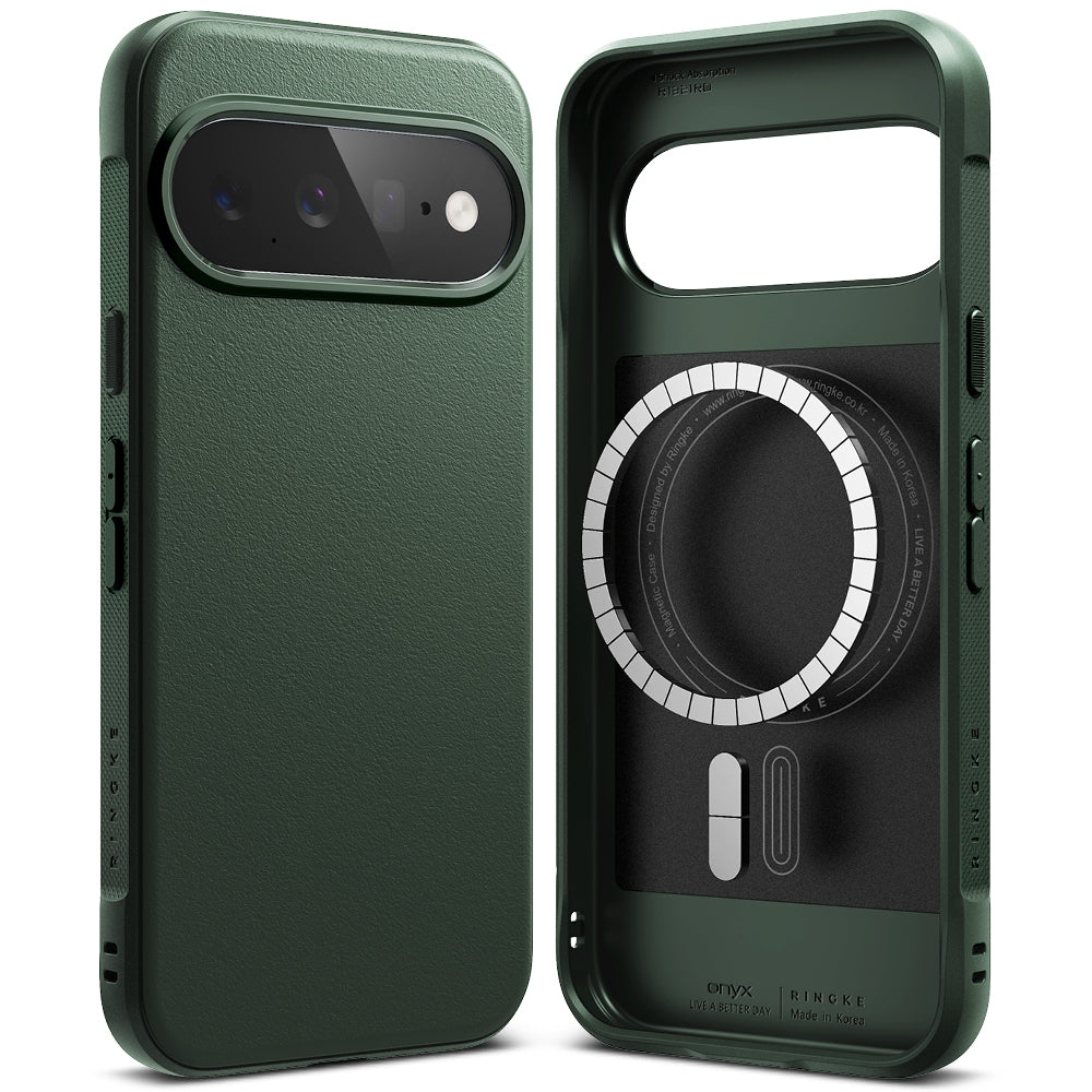 Husa de protectie Ringke Onyx compatibil cu Google Pixel 11, Verde